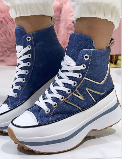 Nyla High-Top Sneakers